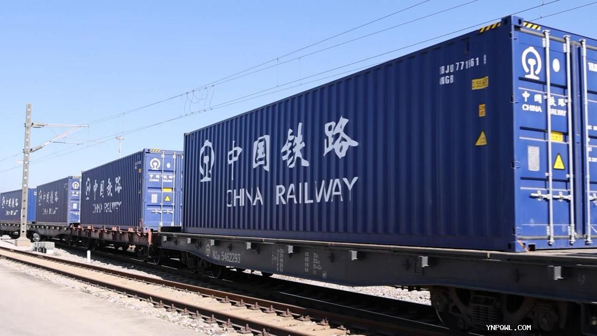 今年一季度中老鐵路進(jìn)出口貨物量和貨值增長